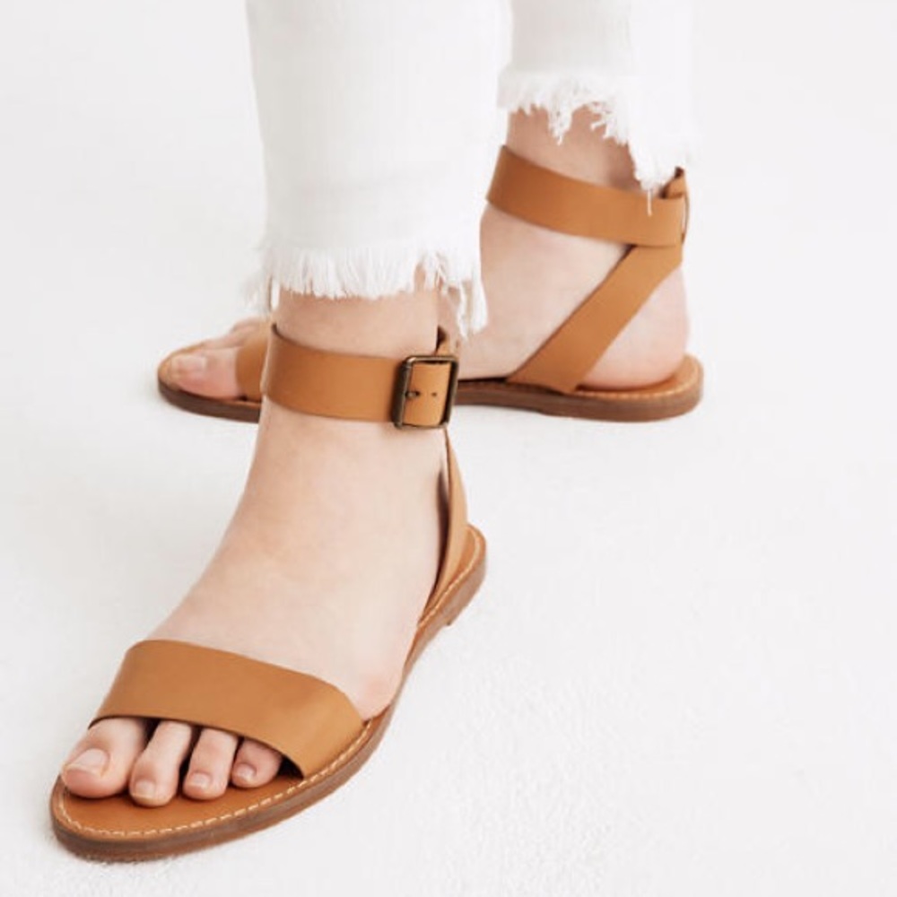 Madewell The Boardwalk Ankle Strap Sandals